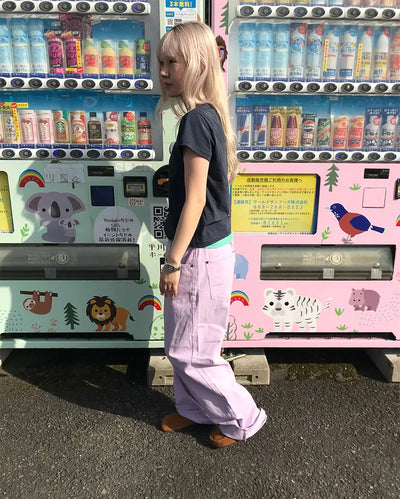 Colorful cotton pants