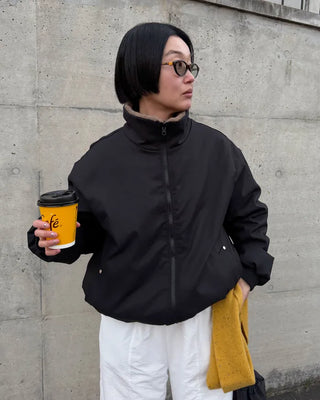 Reversible fur jacket