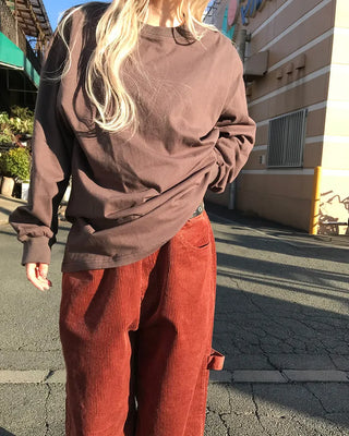 Basic long-sleeve T-shirt