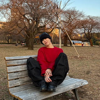 (Unisex) Basic Color Sweatshirt