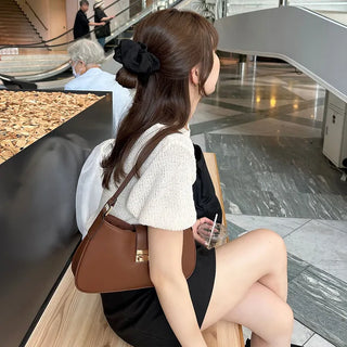 Round neck short-sleeved knit