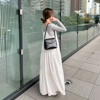 Tiered long dress