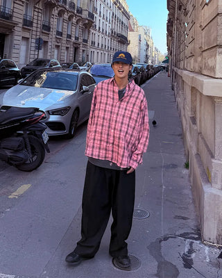 Pigment check shirt