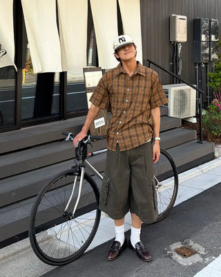 Tartan Check Half-Sleeve Shirt