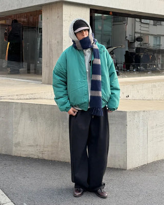 Simple wool scarf
