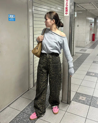 Asymmetrical Off-Shoulder Knit