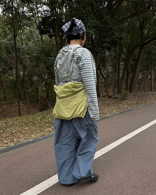 Balloon Fit Nylon Pants