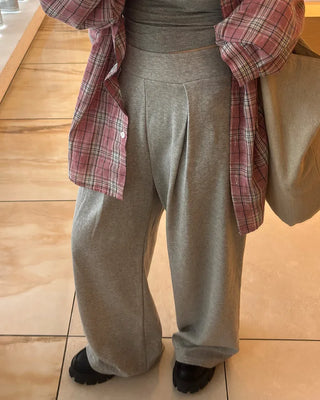 Slit Wide Fit Sweatpants
