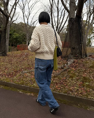 Cable Knit Crew Neck