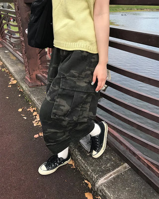 Camouflage Bermuda shorts