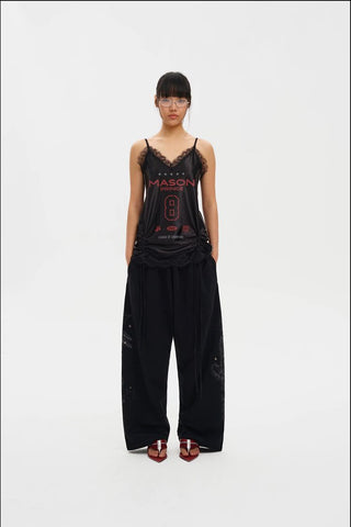 [MASONPRINCE] Bear Crystal Hoodie & Sweatpants Set