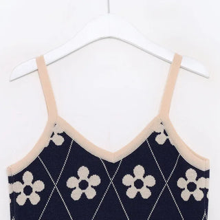 Flower mini dress