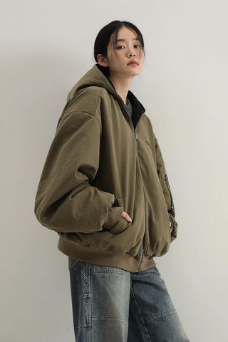 MASONPRINCE Reversible Printed Hood Jacket