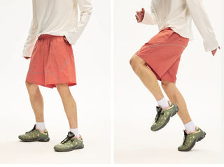 [Monterest] Water Repellent Contrast Stitch Shorts