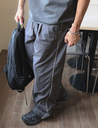 Wave Line Summer Nylon Pants (3 colors)