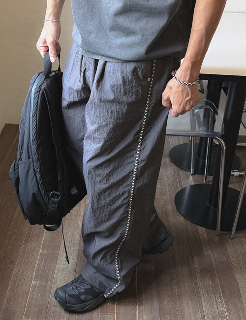 Wave Line Summer Nylon Pants (3 colors)