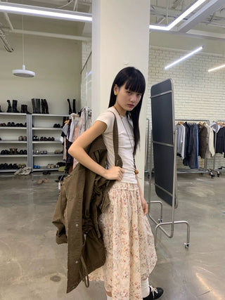 [NEVERSEEZ] Washed Cotton Work Jacket