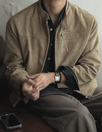 Biker Suede Jacket (3 colors)