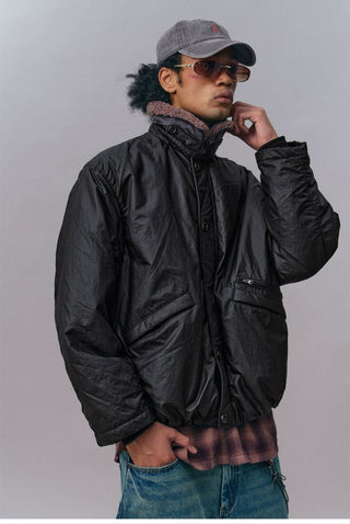 [Monterest] Detachable Fur Collar Deck Jacket