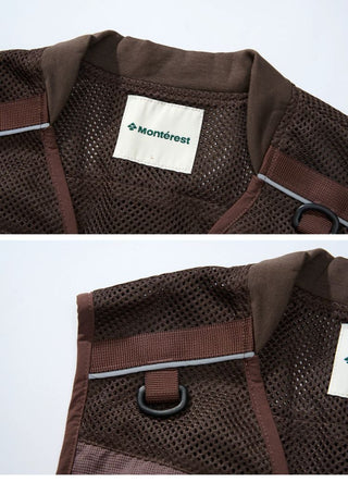 [Monterest] Outdoor Mesh Utility Fishing Vest