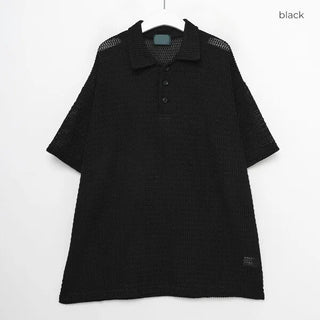 Modern casual mesh knit