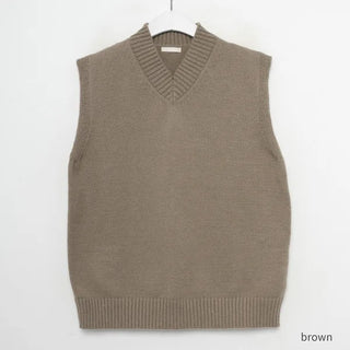 (Unisex) V-neck vest