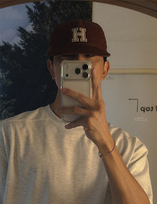 H Cap (3 colors) (Burgundy, Charcoal (Khaki) scheduled to arrive on 09.09 (Wed))