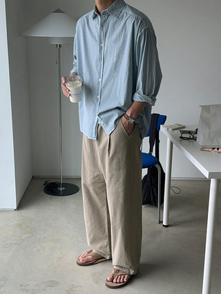 Biya Pigment Linen Shirt