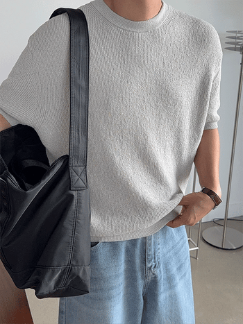 Romang Cool Linen Hachi Round Knit