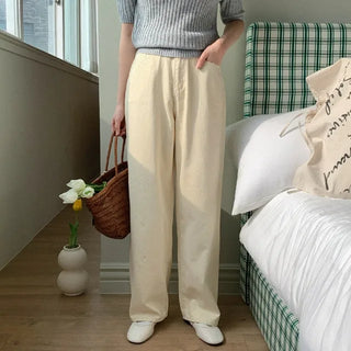 [3 colors] Wide Washing Pants