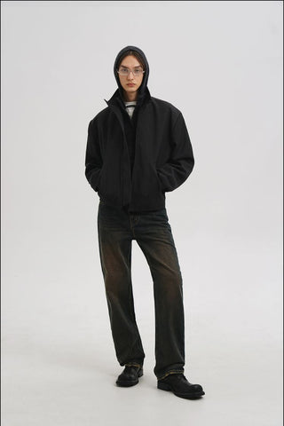 [MASONPRINCE] Overdyed Fitted Straight-Leg Jeans
