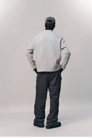 [Monterest] Honeycomb Fleece Half-Zip Pullover