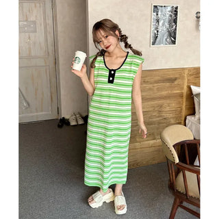 Striped camisole dress