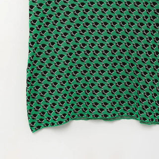 Patterned knit dress