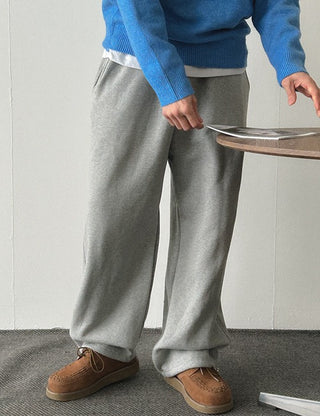 [Fleece-lined] Fleece Wide Tracksuit Pants (3 colors)