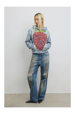 [CONP] “Lost ID CARD” Stained Jeans