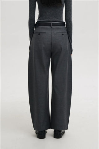[MASONPRINCE] Arc-cut Structured Blazer/Pants