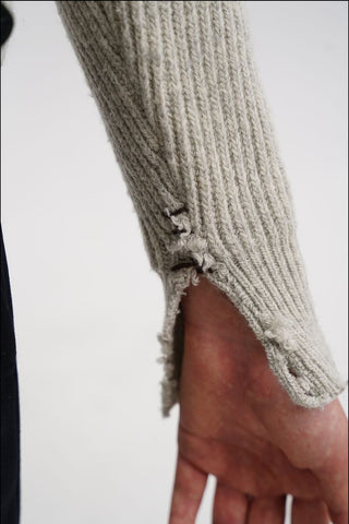 [MASONPRINCE] Cable Knit Cardigan