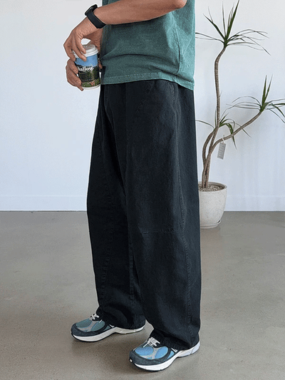 Muse Curved Stitch Cation Pants