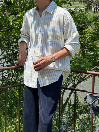 Renault Pinstripe Shirt