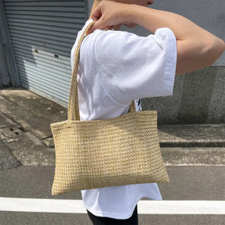 summer rattan bag