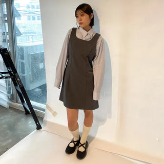 Layered mini dress