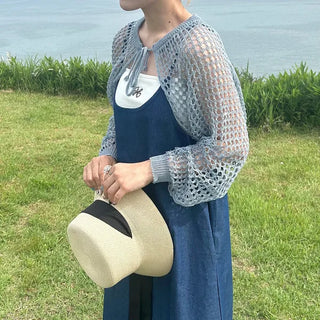 Mesh bolero