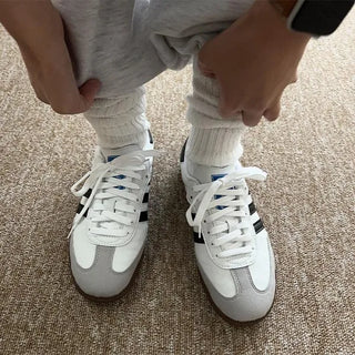Ribbed long socks