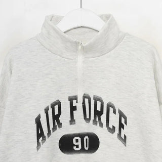 Half-zip sweatshirt