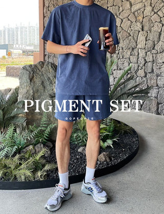 Pigment Short Sleeve & Shorts Set (6 colors)
