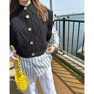 Striped loose shirt