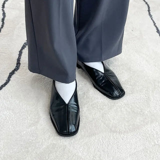 Loafer flat shoes