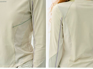 [Monterest] 5A Antibacterial Color Block Long Sleeve Tee