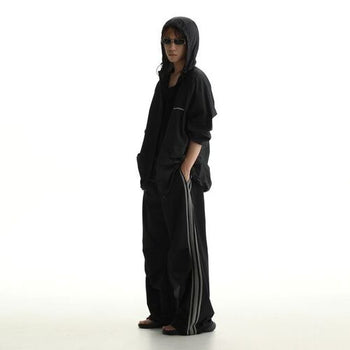 [MASONPRINCE] Side Stripe Parachute Pants
